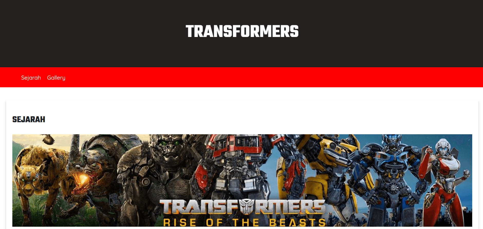 Transformers Blog